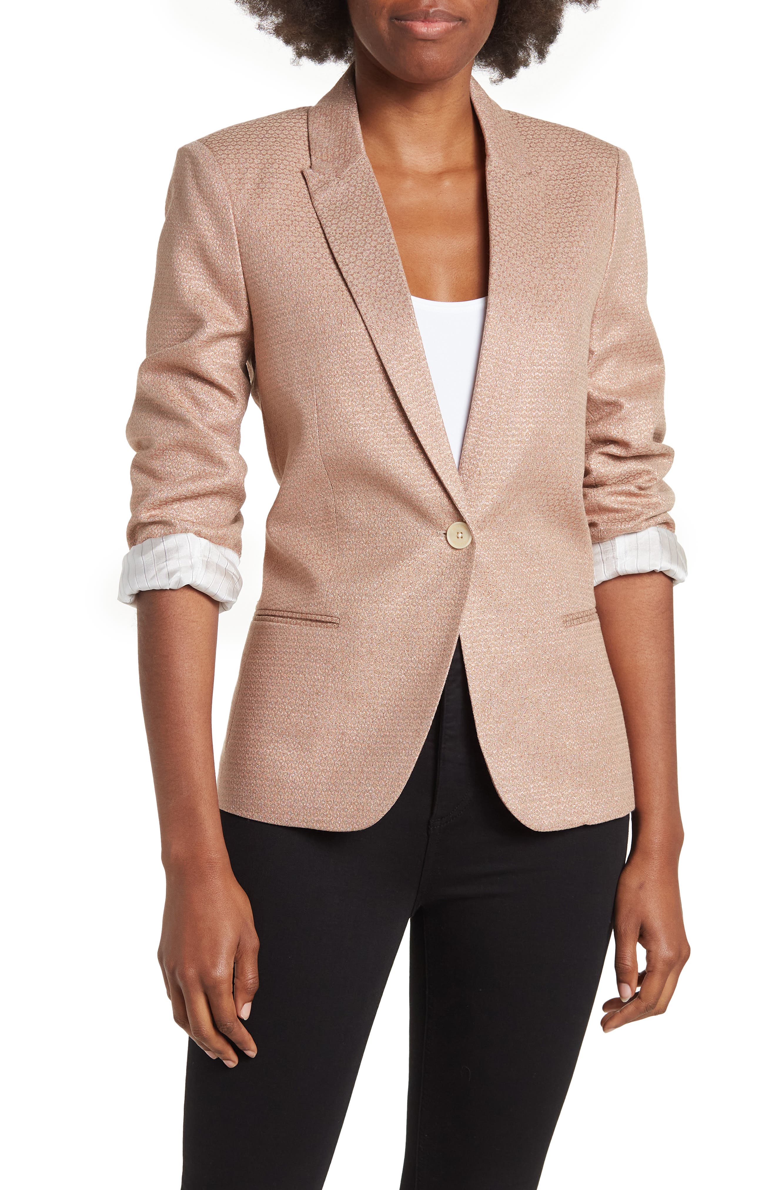 calvin klein women's blazer nordstrom rack