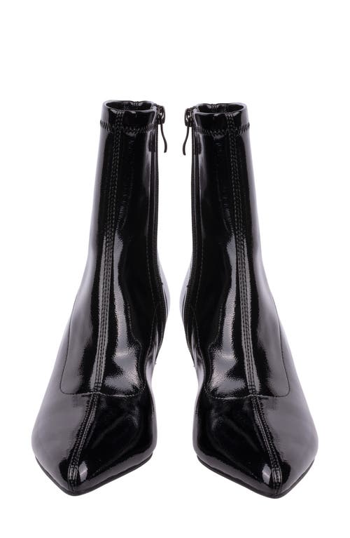 Ninety Union Greece Pointed Toe Bootie In Black