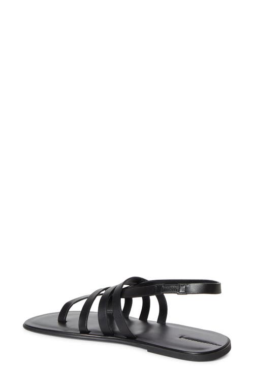 Shop The Row Line Slingback Sandal In Black