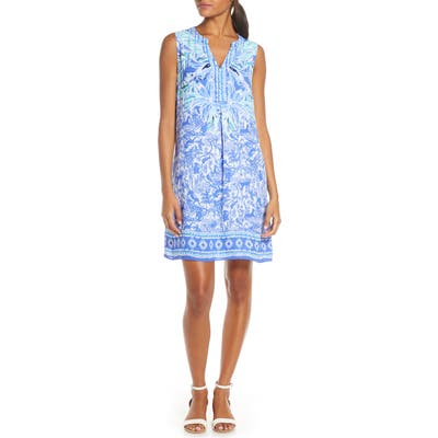 Lilly Pulitzer Evah Shift Dress, Blue