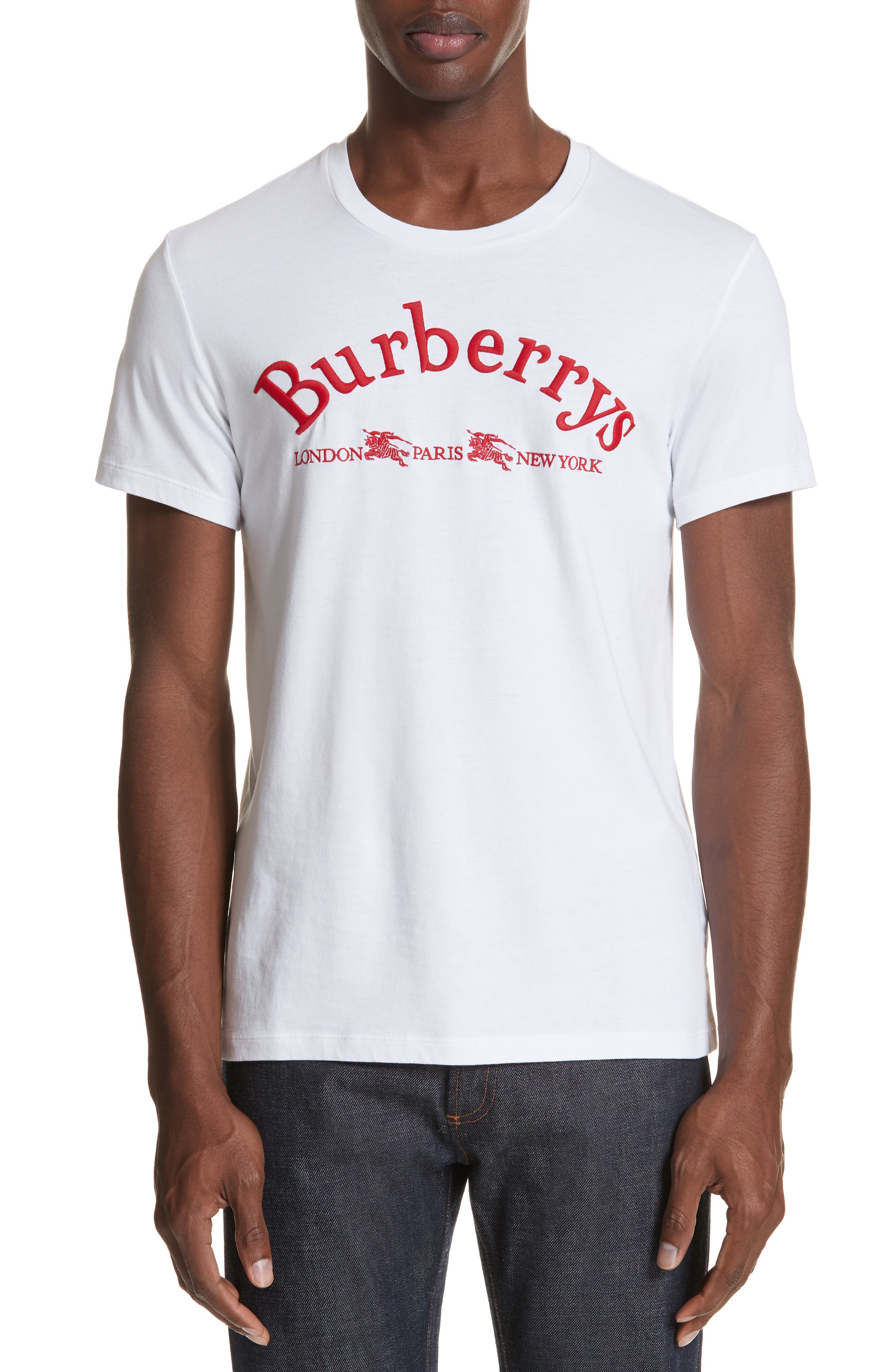 nordstrom burberry t shirt