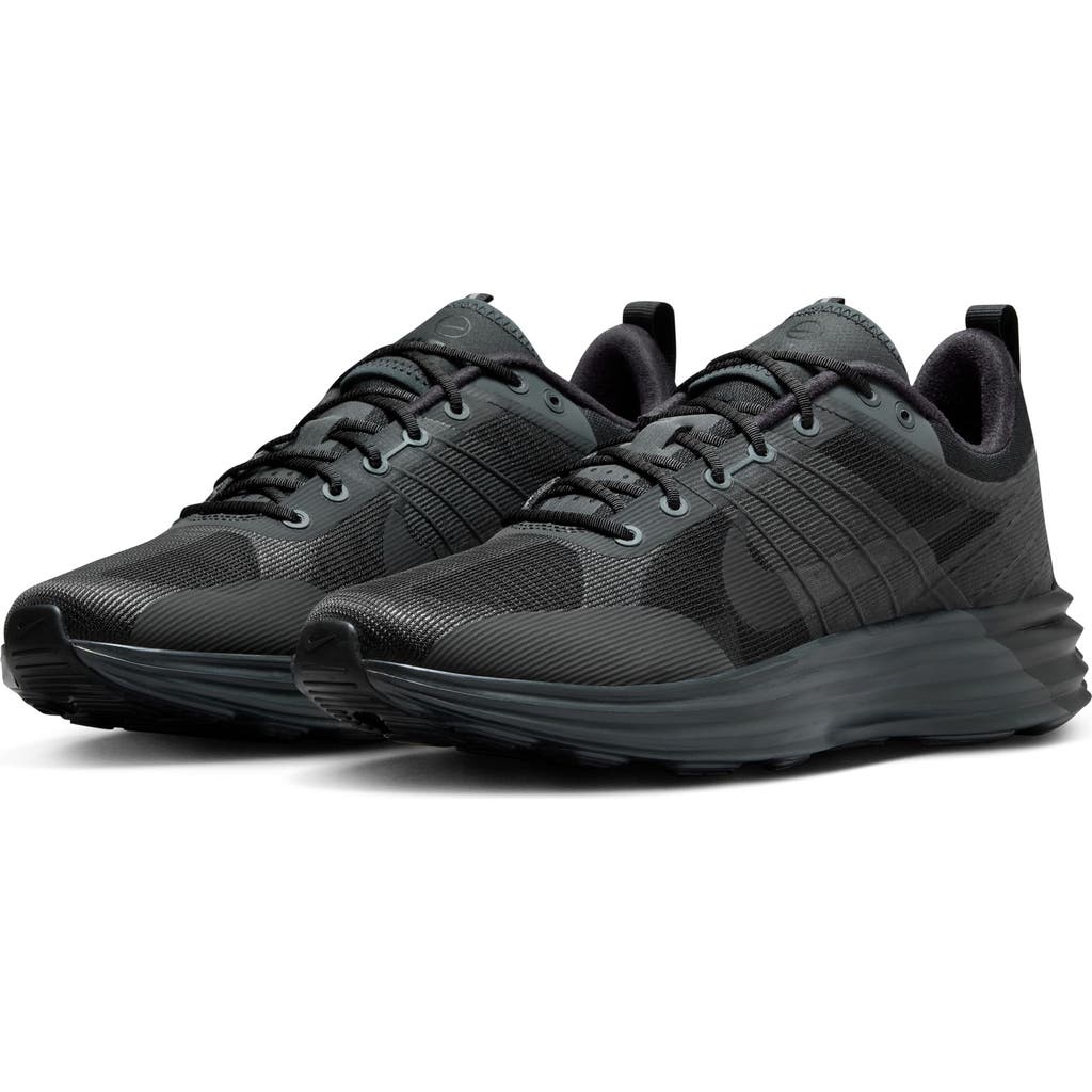 Nike Lunar Roam Sneaker In Dark Smoke Grey/ Black/ Grey