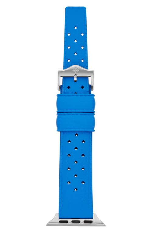 Shop Zodiac Tropic Rubber Apple Watch® Watchband In Blue