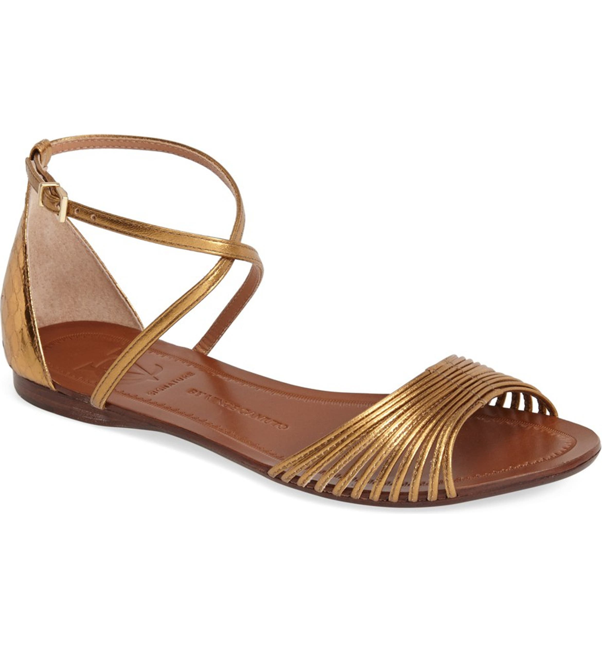 VC Signature 'Maybree' Leather Ankle Strap Sandal (Women) | Nordstrom