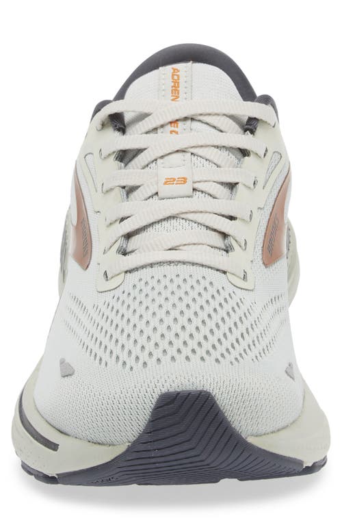 Shop Brooks Adrenaline Gts 23 Sneaker In Mercury/copper/ebony