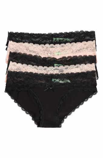 Honeydew Womens Karissa 2 Pack Lace Underwear Hipster Panty BHFO 3999