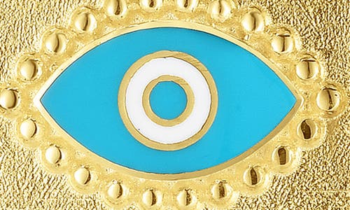 Sphera Milano Evil Eye Pendant Necklace In Gold