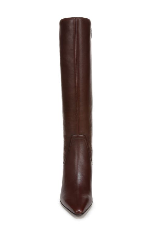 Naturalizer Deesha Knee High Dress Boots In Chocolate Bar