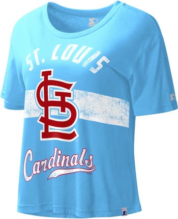 Nike /light Blue St. Louis Cardinals Cooperstown Collection V-neck Pullover  At Nordstrom for Men