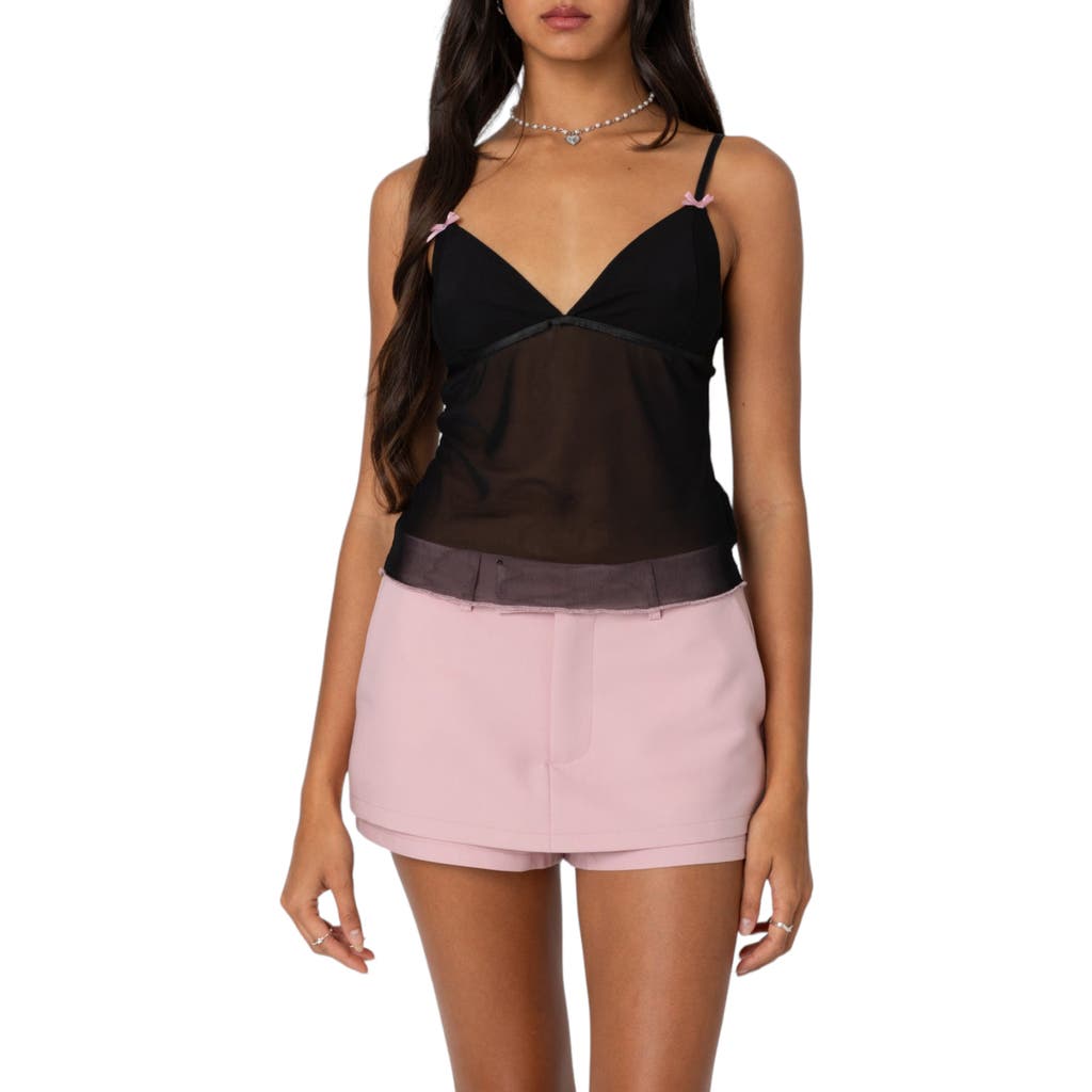 EDIKTED EDIKTED HARRIET SHEER MESH TOP