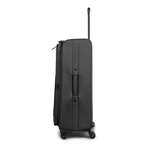 Shop Bugatti Reborn Softside Large Luggage With Expansion In Black