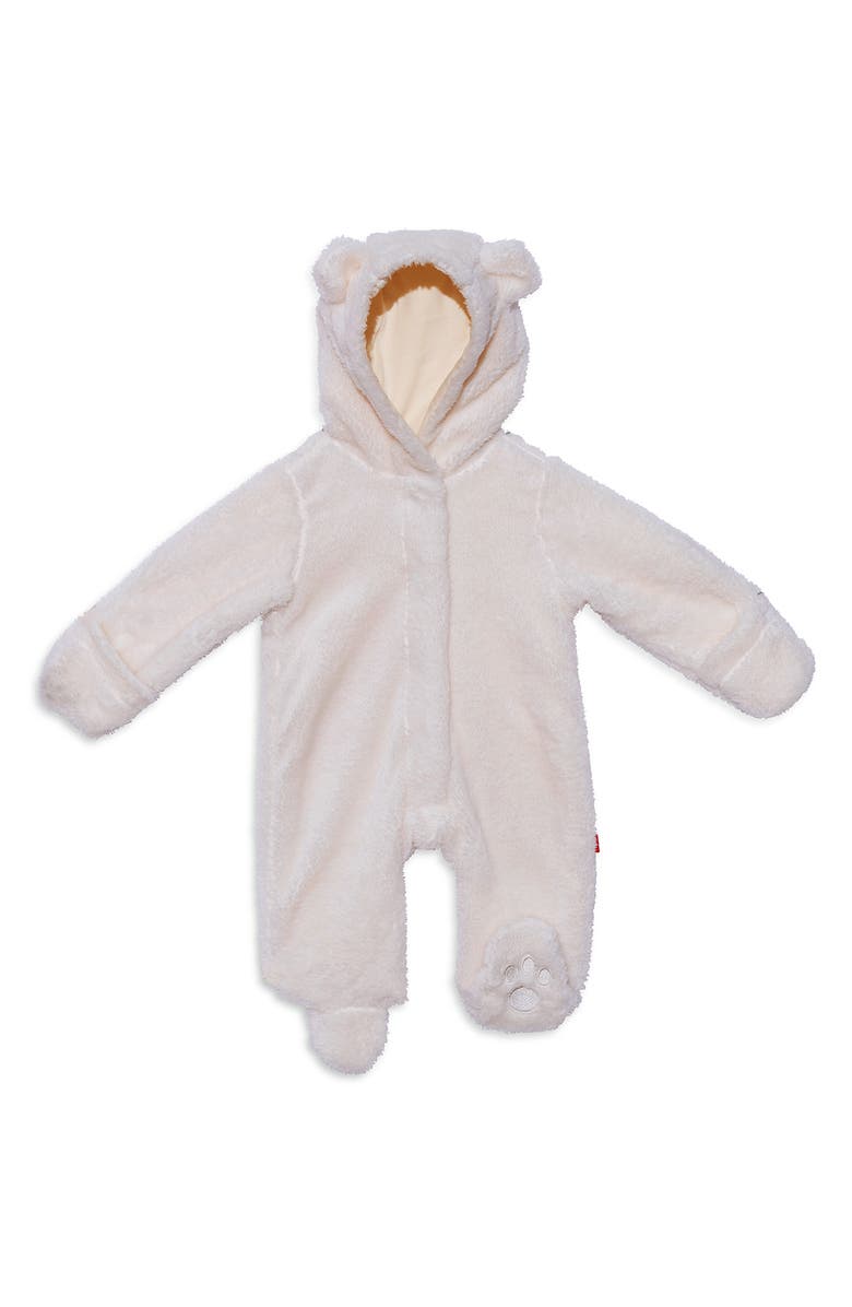 MAGNETIC ME Hooded Snowsuit, Main, color, NATURAL