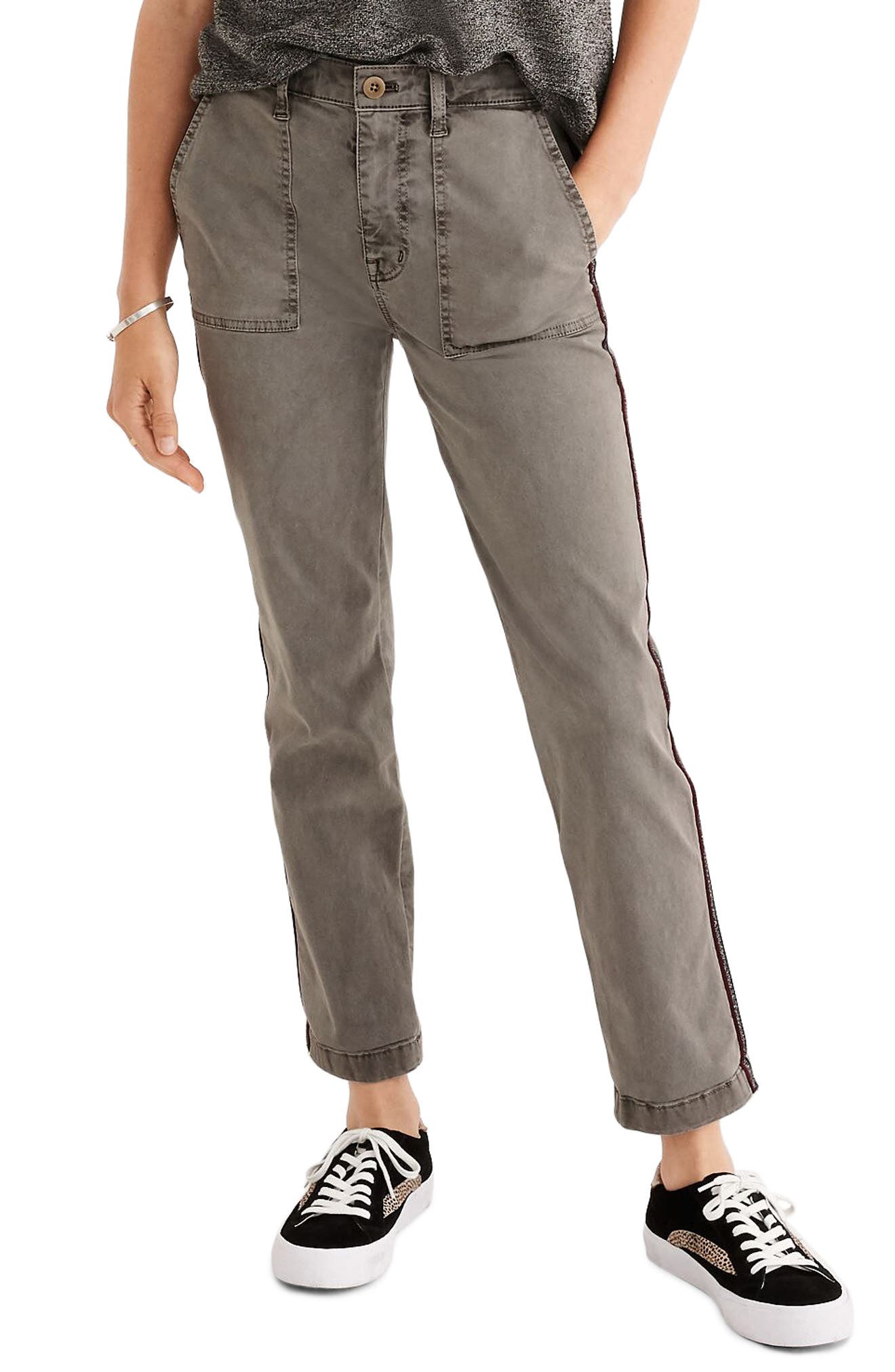 madewell stovepipe fatigue pants