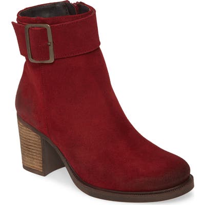 Bos. & Co. Blaze Buckle Cuff Waterproof Bootie - Red