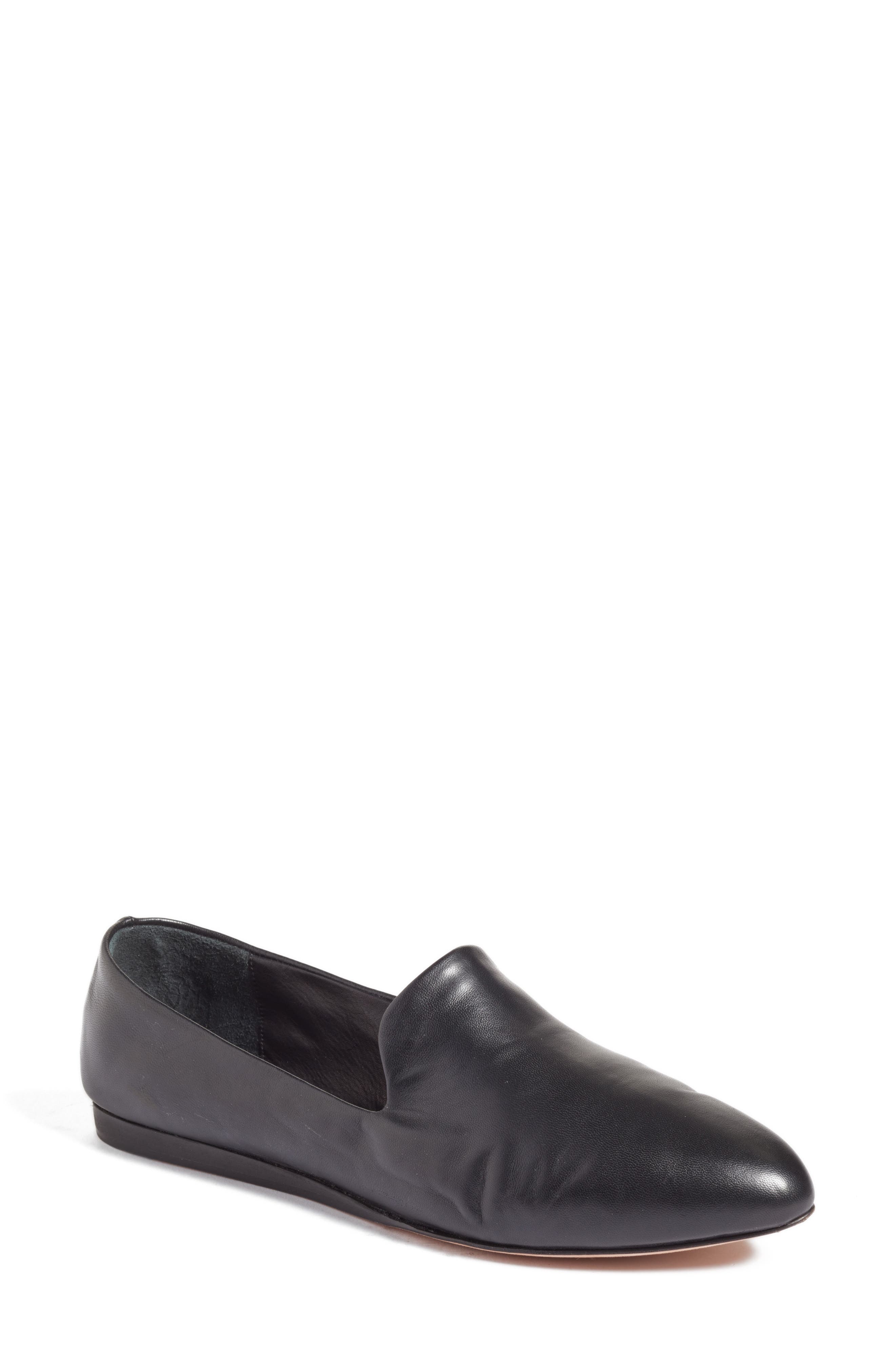 Veronica Beard Griffin Pointy Toe Loafer, Black