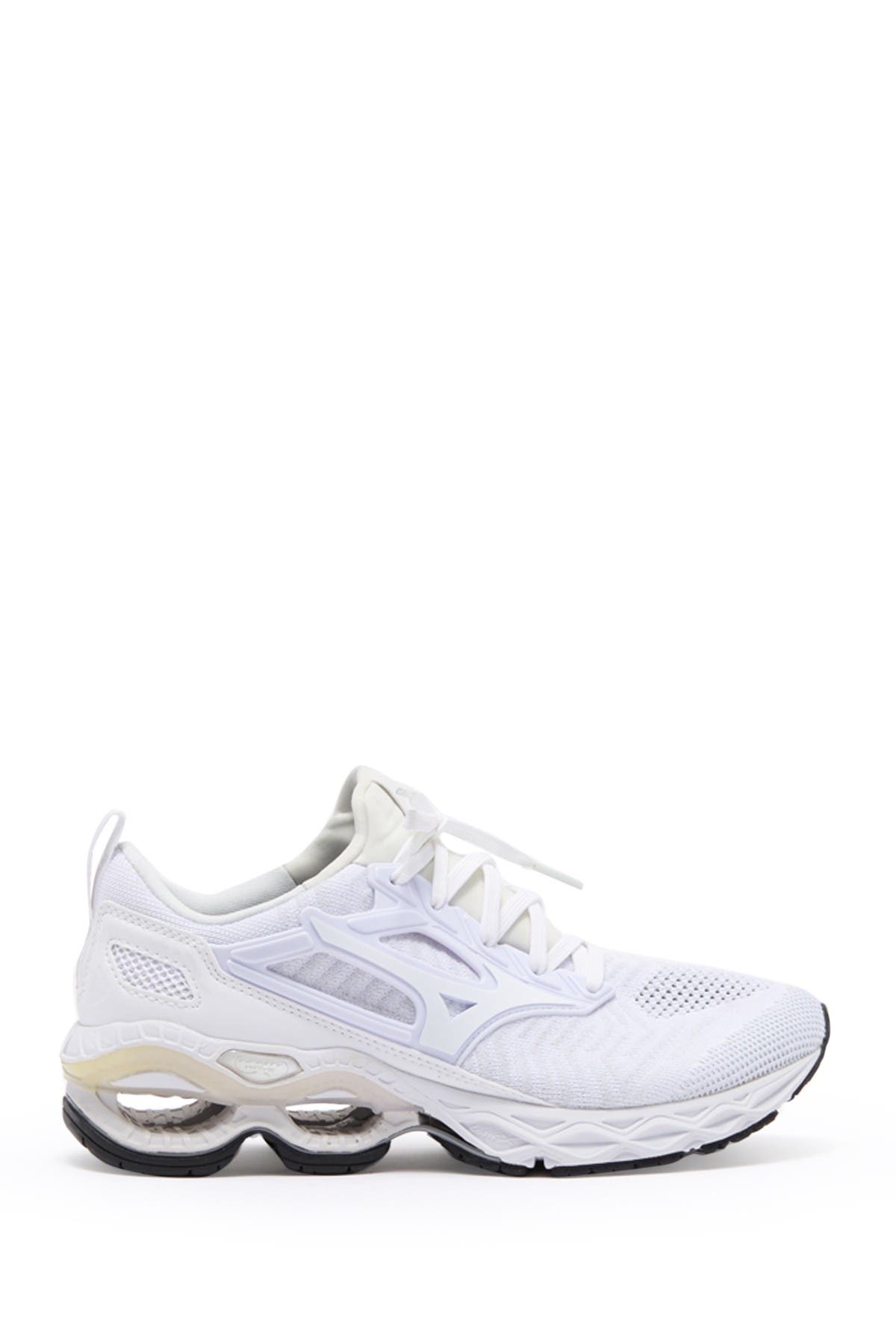 Mizuno Wave Creation Waveknit Sneaker In White | ModeSens