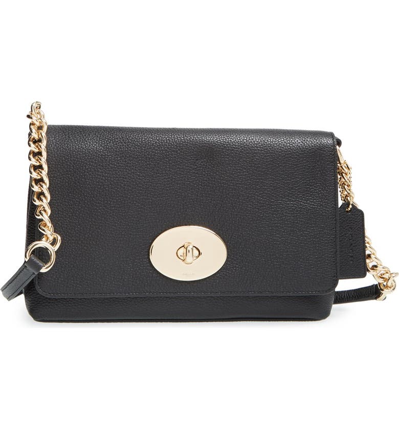 COACH 'Crosstown' Pebbled Leather Crossbody Bag | Nordstrom