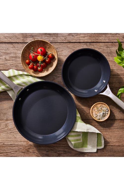 Le Creuset 2-piece Nonstick Ceramic Frying Pan Set In Black