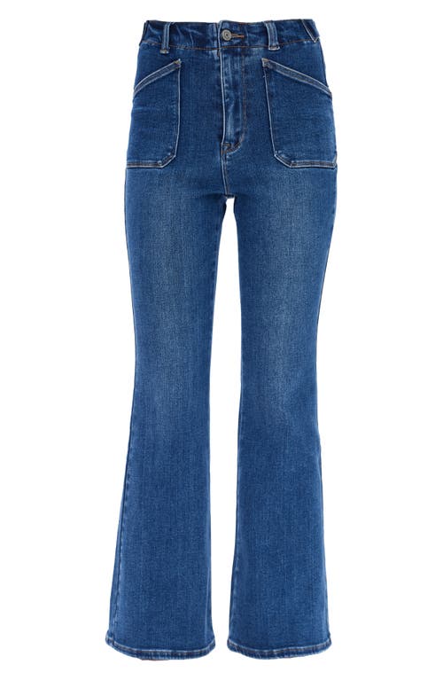 Shop Bayeas High Waist Flare Jeans In Starlight