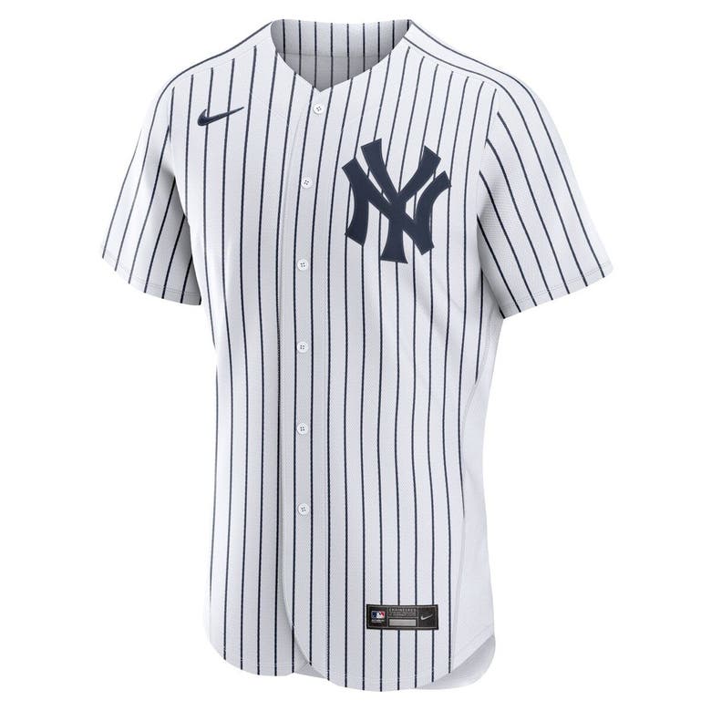 Men's Nike White/Navy New York Yankees Home Jackie Robinson Day Authentic  Jersey