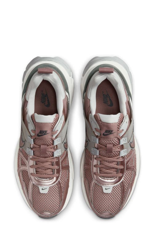 Shop Nike V2k Run Sneaker In Smokey Mauve/smokey Mauve