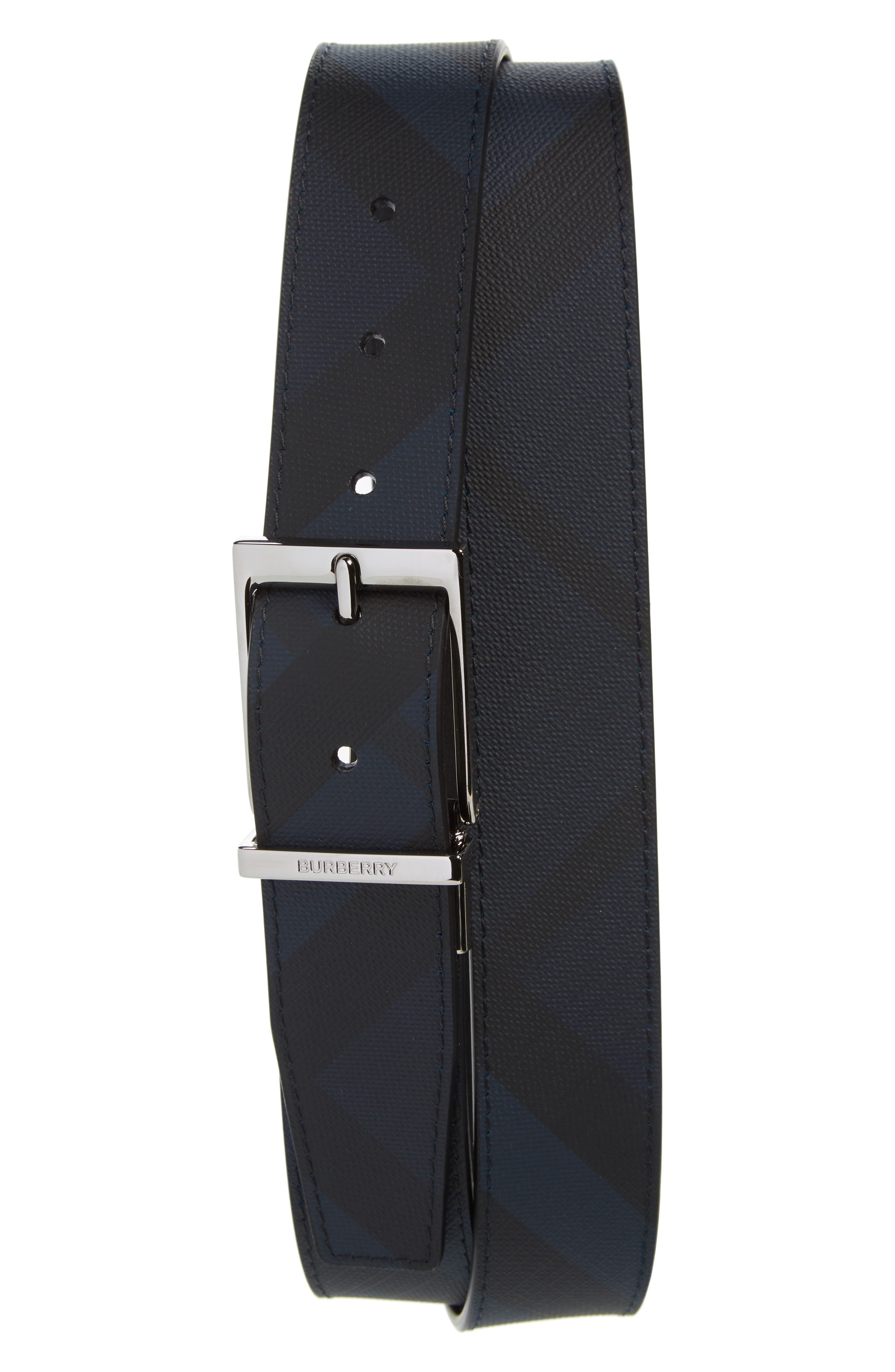 men black burberry belt