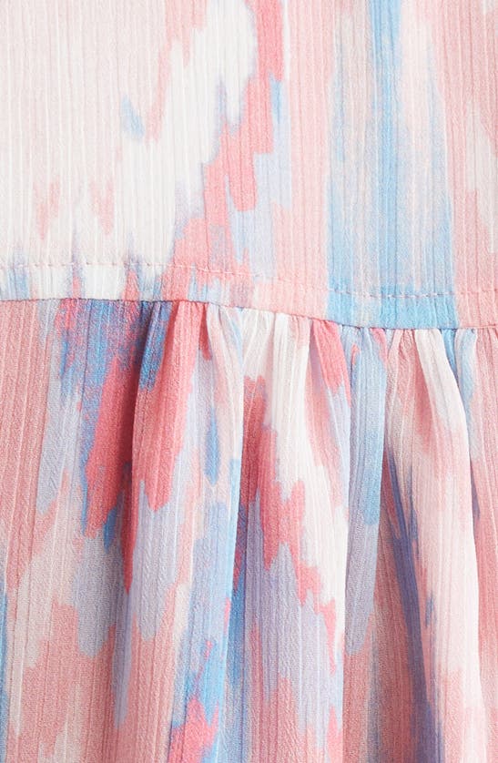 Shop Ramy Brook Blaire Print Wrap Top In Vintage Pink Tulip Combo