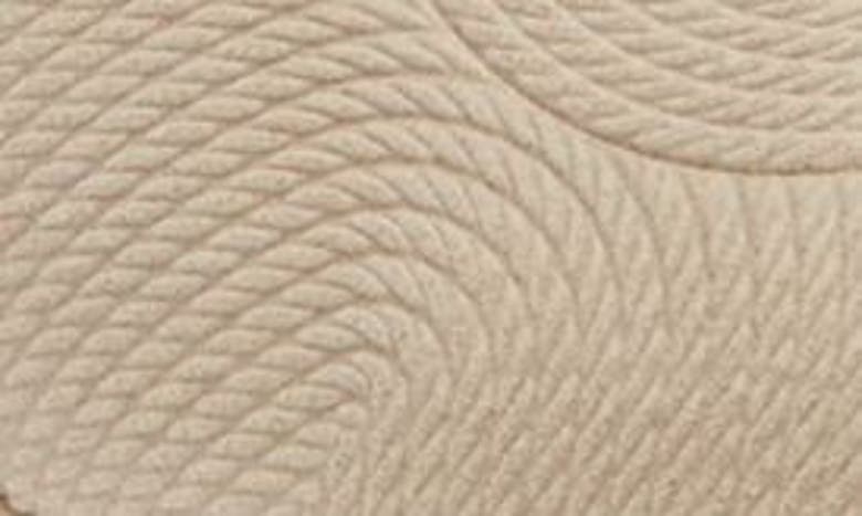 Cordani Britta Espadrille Platform Wedge Slide Sandal In Sand Arena Suede