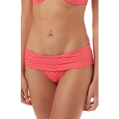 Melissa Odabash Brussels Bikini Bottoms, Coral (Nordstrom Exclusive)