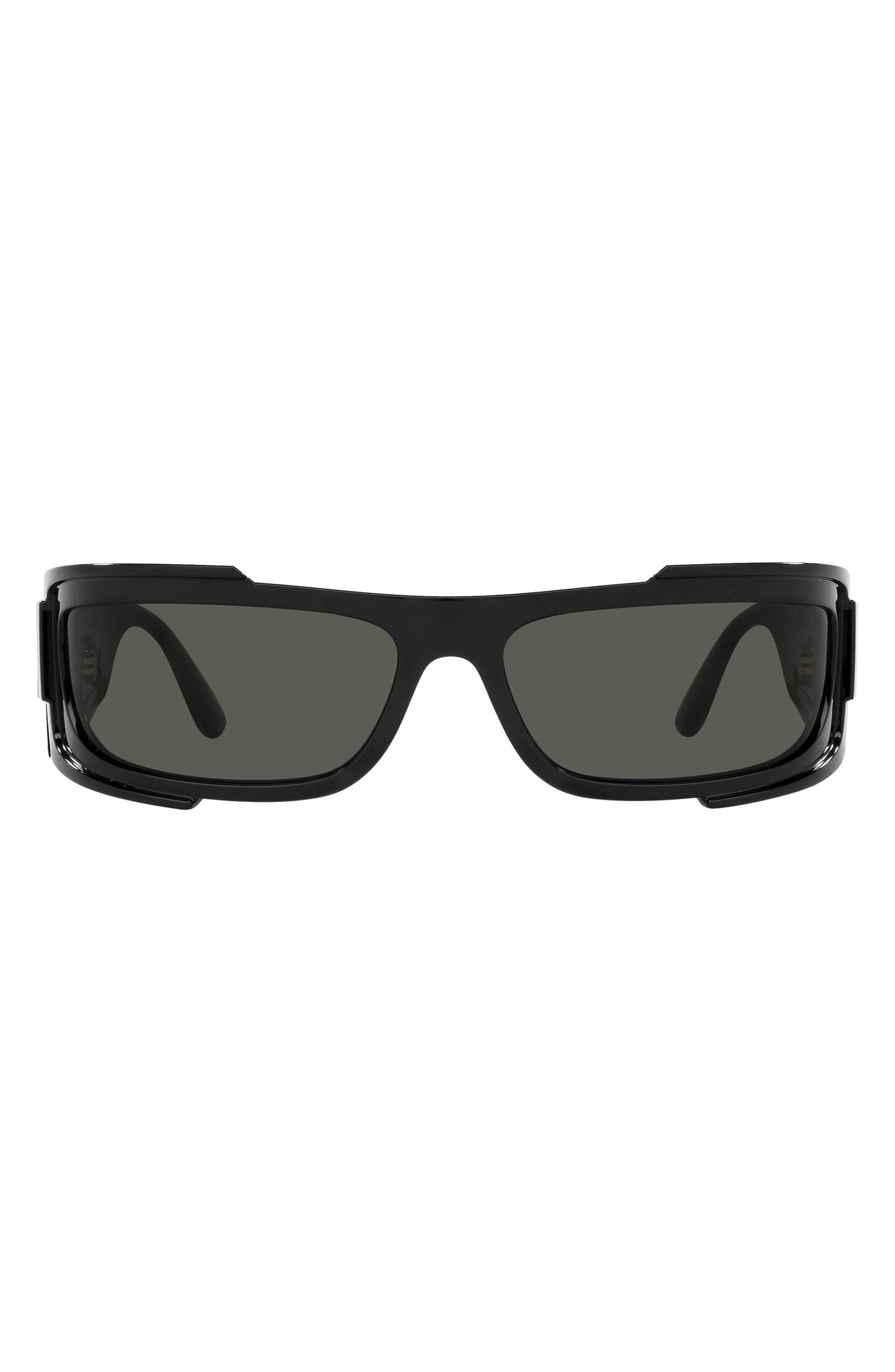 versace 56mm square sunglasses