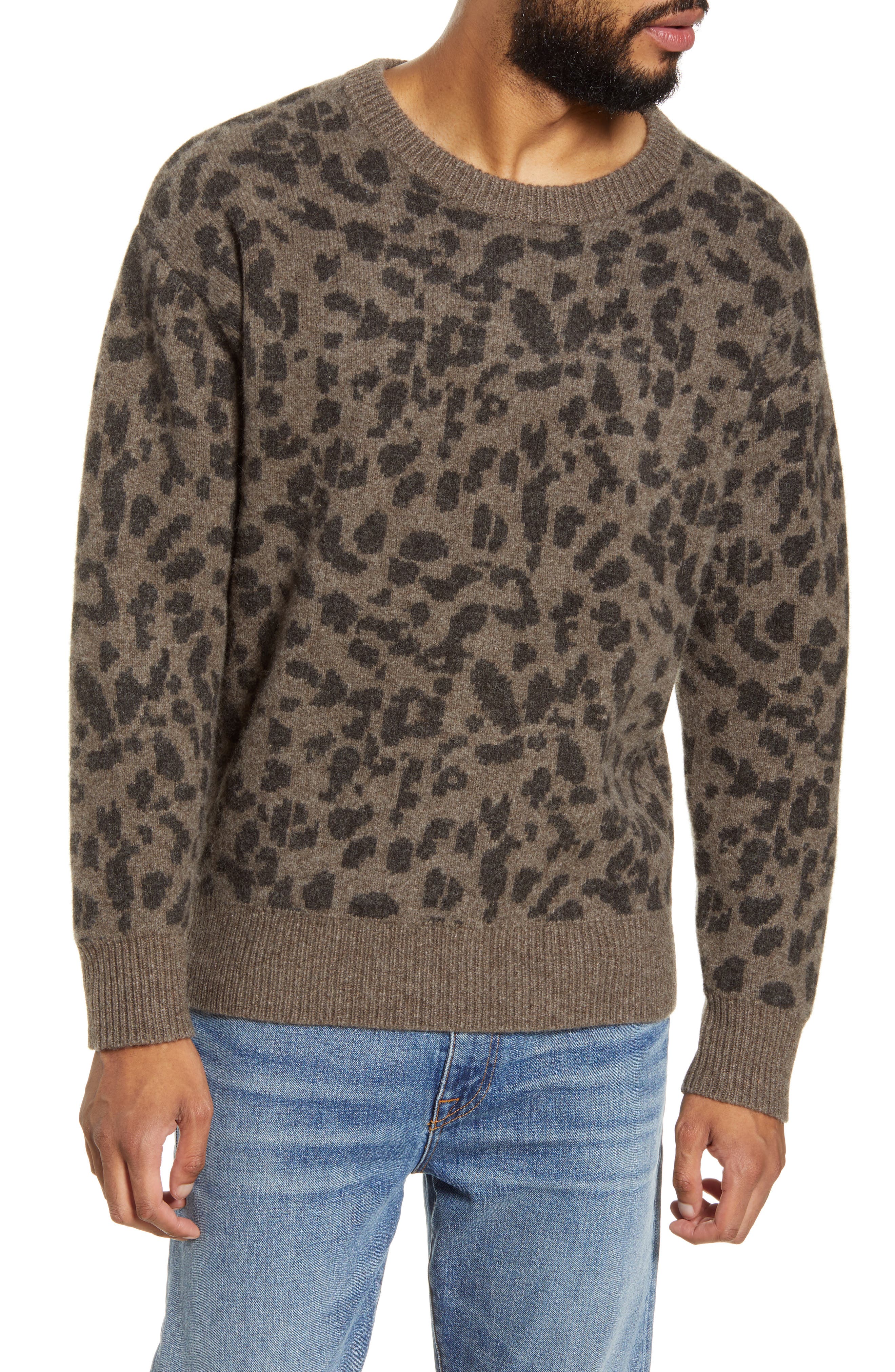 nordstrom leopard sweater