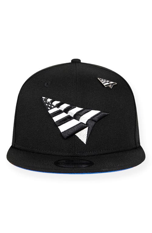 Shop Paper Planes New Era Original Crown Old School Snapback Cap In Black