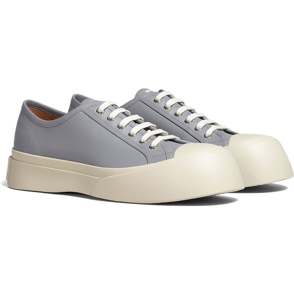 Marni Pablo Low-top Leather Sneakers In Multi