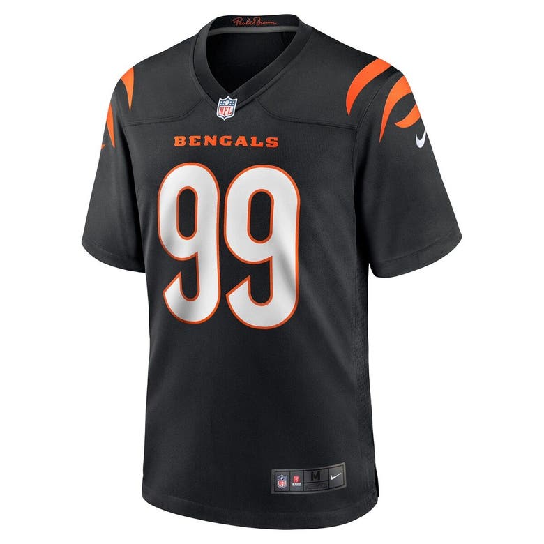NIKE NIKE MYLES MURPHY BLACK CINCINNATI BENGALS 2023 NFL DRAFT FIRST ROUND PICK GAME JERSEY