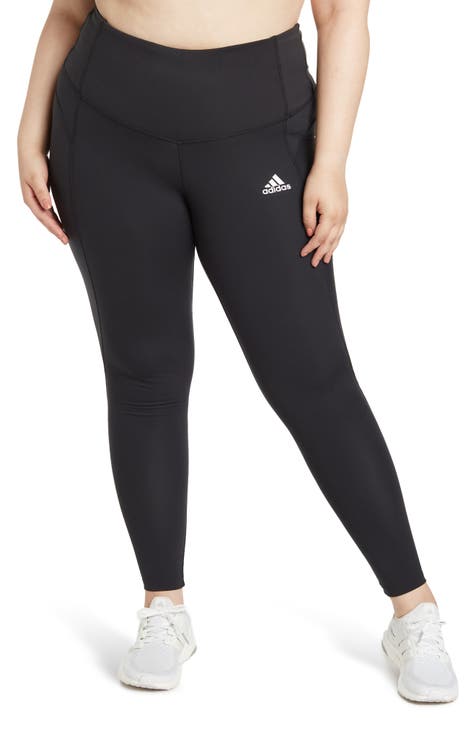 Adidas Gray Black Piping Athletic Leggings Pants Youth Girls Size Larg -  beyond exchange
