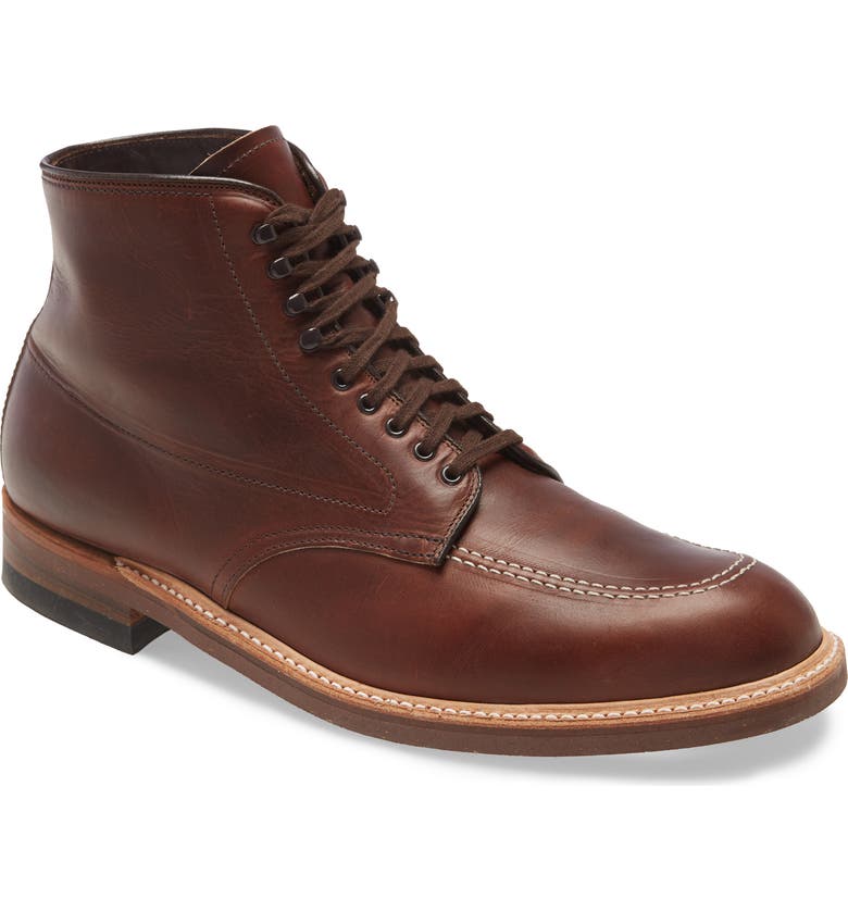 ALDEN Work Boot, Main, color, BROWN