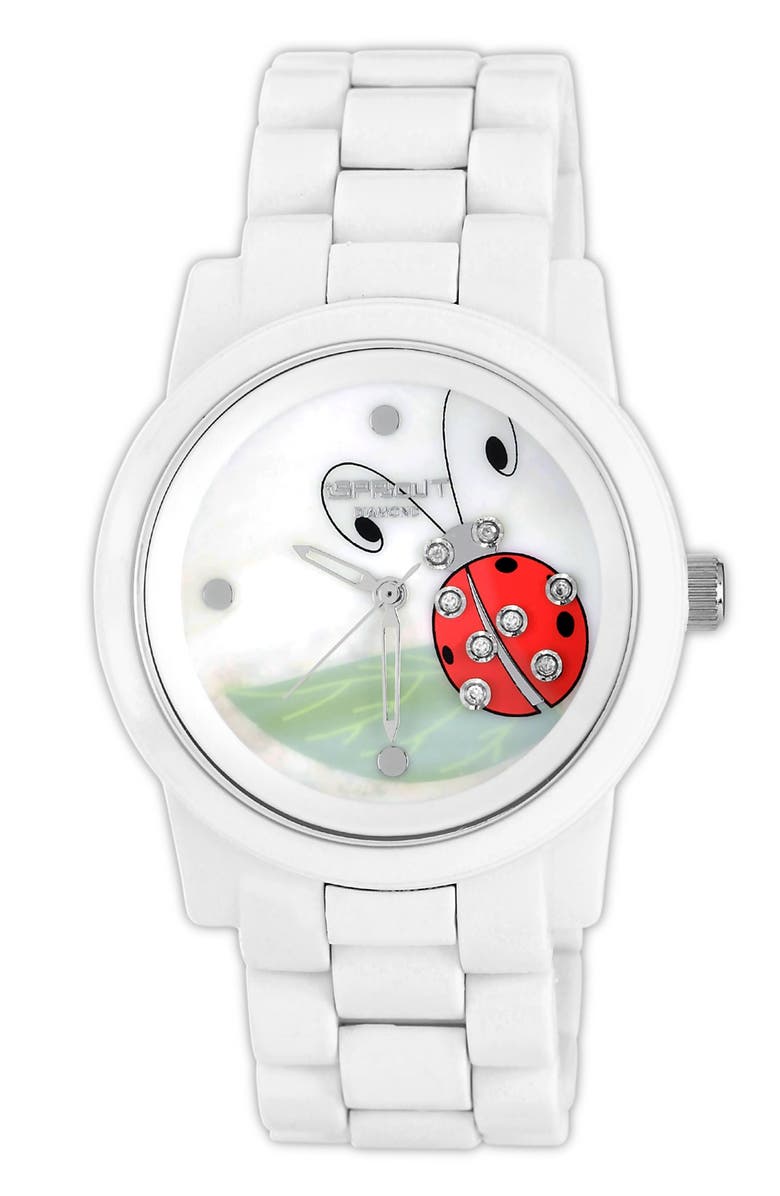 Sprout Watches Ladybug Dial Bracelet Watch 38mm Nordstrom