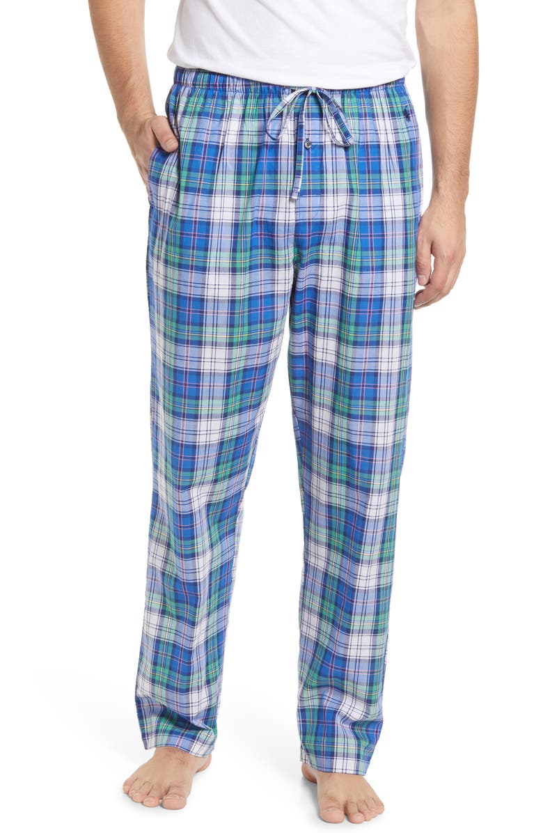 Polo Ralph Lauren Men's Conley Plaid Woven Cotton Pajama Pants | Nordstrom