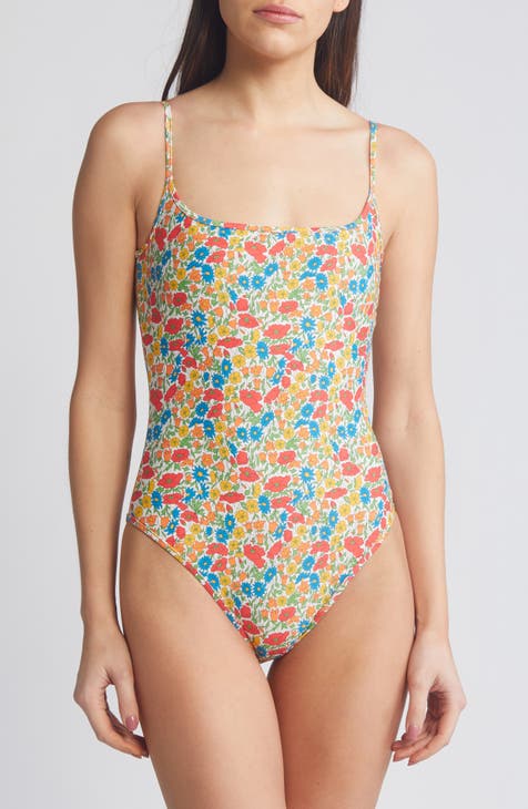 Buy ALEXANDRA MIRO Clara Printed Swimsuit - Multicoloured At 40% Off