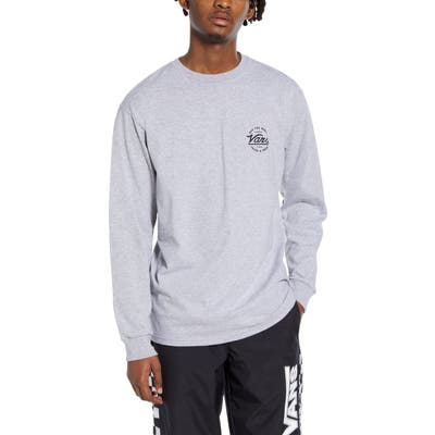 Vans Team Van Doren Long Sleeve T-Shirt, Grey
