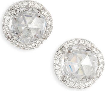 That sparkle pavé round large deals studs