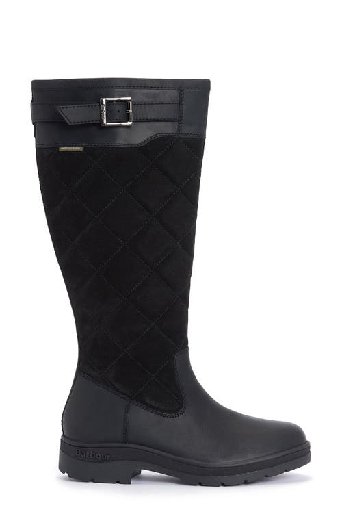 Shop Barbour Oak Waterproof Rain Boot In Black