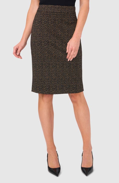 Black knee length skirt nordstrom best sale