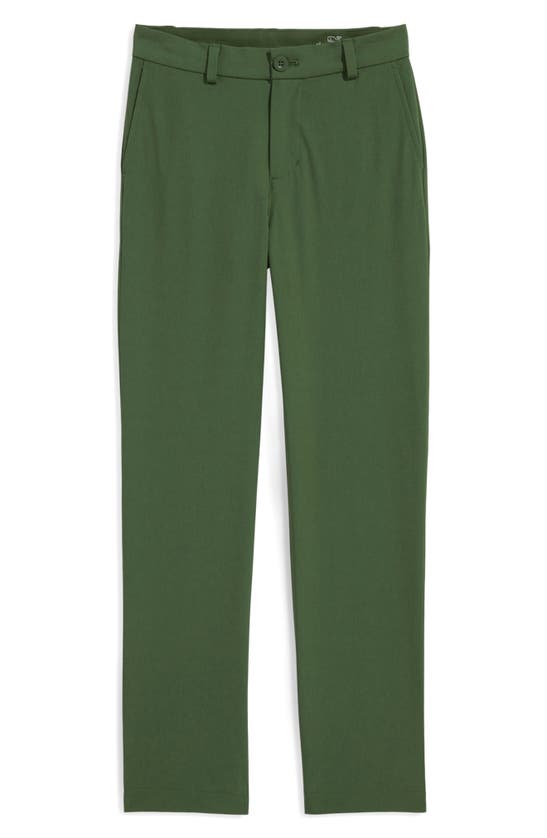 Vineyard Vines Kids' Performance Breaker Pants In Cypress
