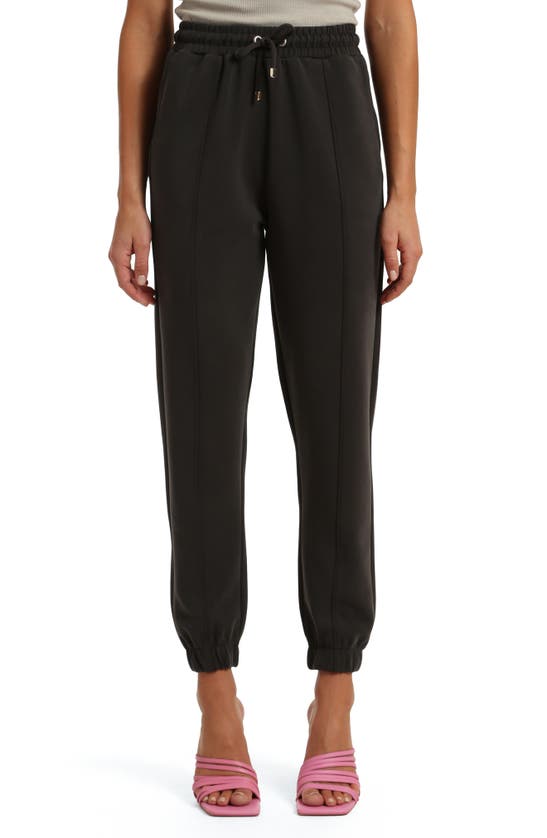 Mavi Jeans Slim Fit Cotton Blend Sweatpants In Black