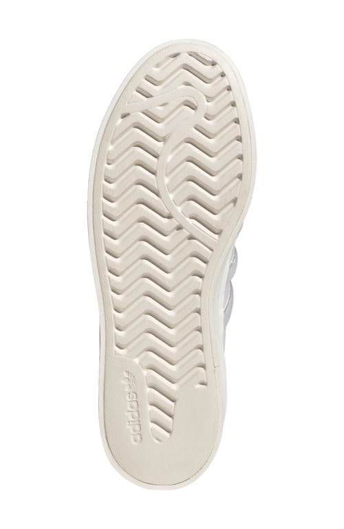 Adidas Originals Adidas Superstar Bonega Platform Sneaker In Crystal/ftwr White/blue