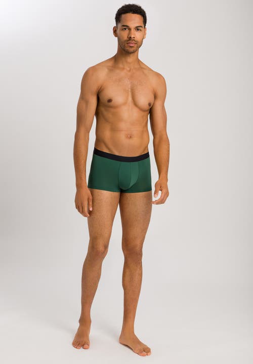 Hanro Micro Touch Boxer Brief In Leaf Green