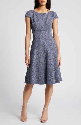 Eliza J Mixed Media A Line Dress Nordstrom