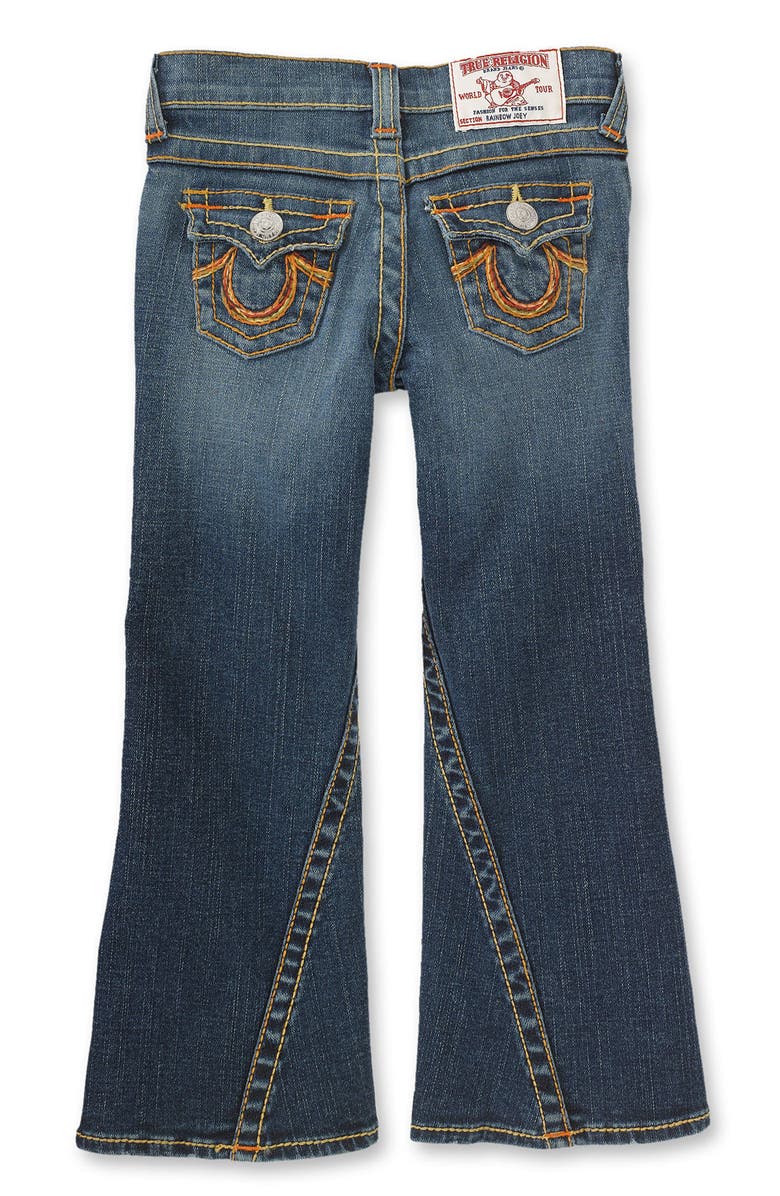 True Religion Brand Jeans 'Joey' Bootcut Stretch Jeans (Toddler ...