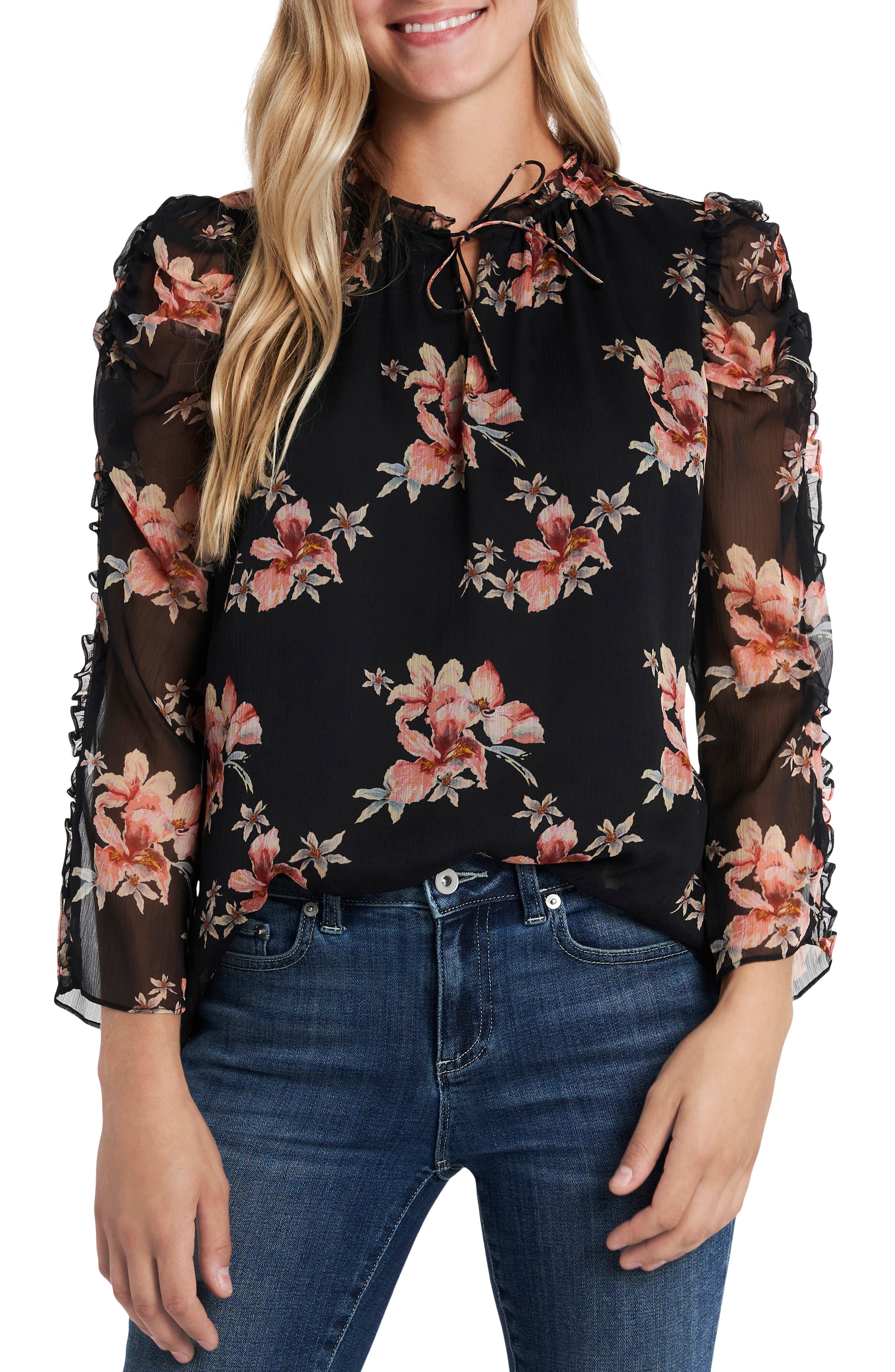 cece ruffle blouse